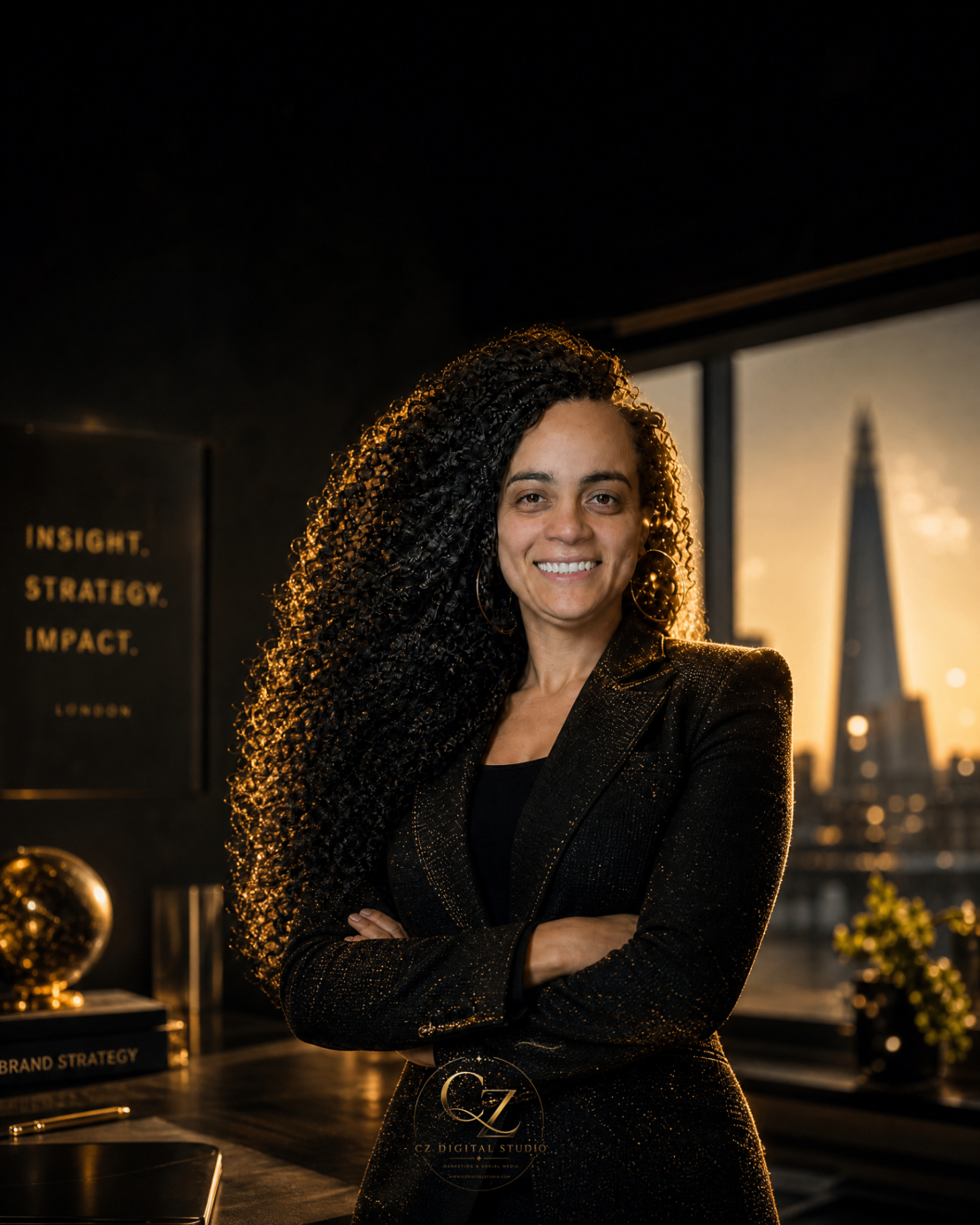 Caline Cezimbra, founder of CZ Digital Studio