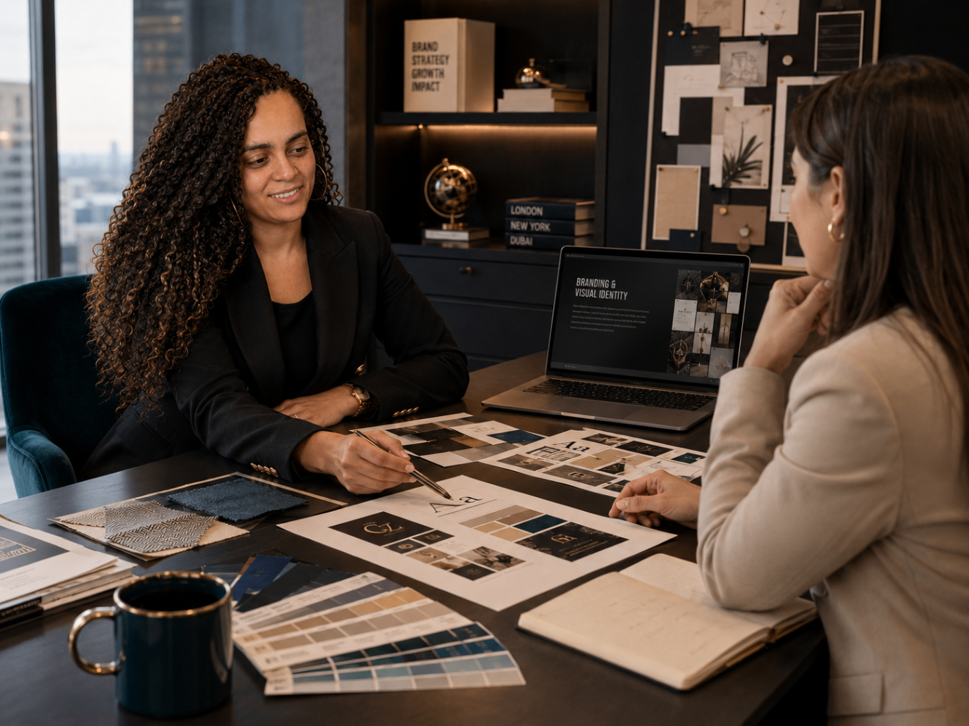Branding, Positioning & Marketing Strategy visual example